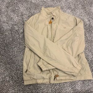 Men’s Large Khaki Timberland Bomber Jacket